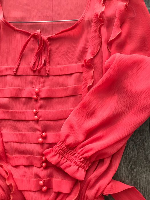 Блуза коралова b.raise, 38р