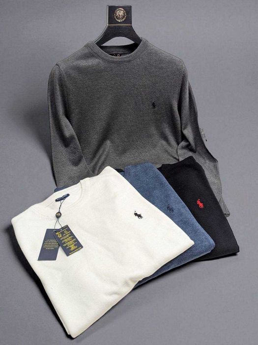 Джемпер Polo Ralph Lauren з вишитим, светр 4 кольори (S-XXL)