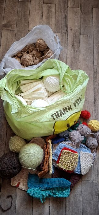 вишивання, нитки для в'язання бу