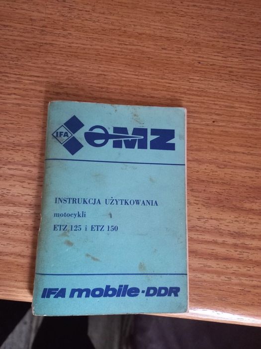 Motocykl MZ ETZ 150 stan nieużywany