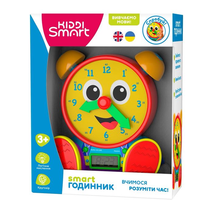 Kiddi smart, kiddieland, vtech, ковчег, словничок, годинник, трактор, мультикуб