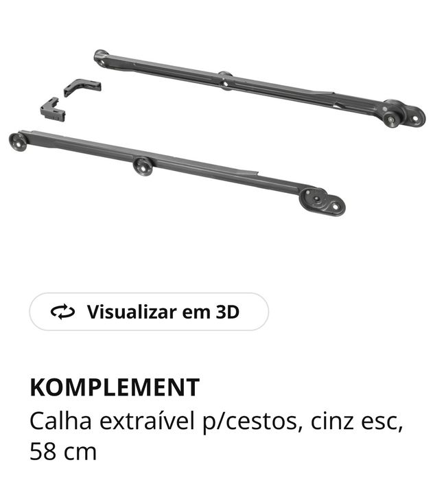 Parteleira metalica pax ikea