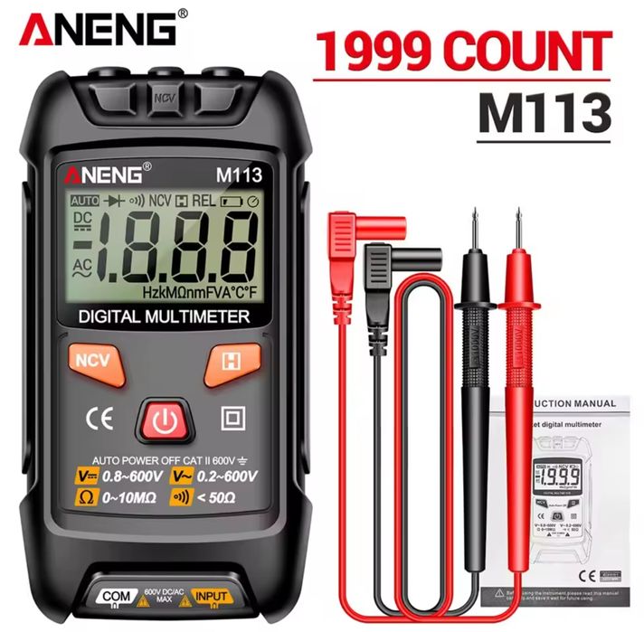 Мультиметр автоматичний Aneng M113