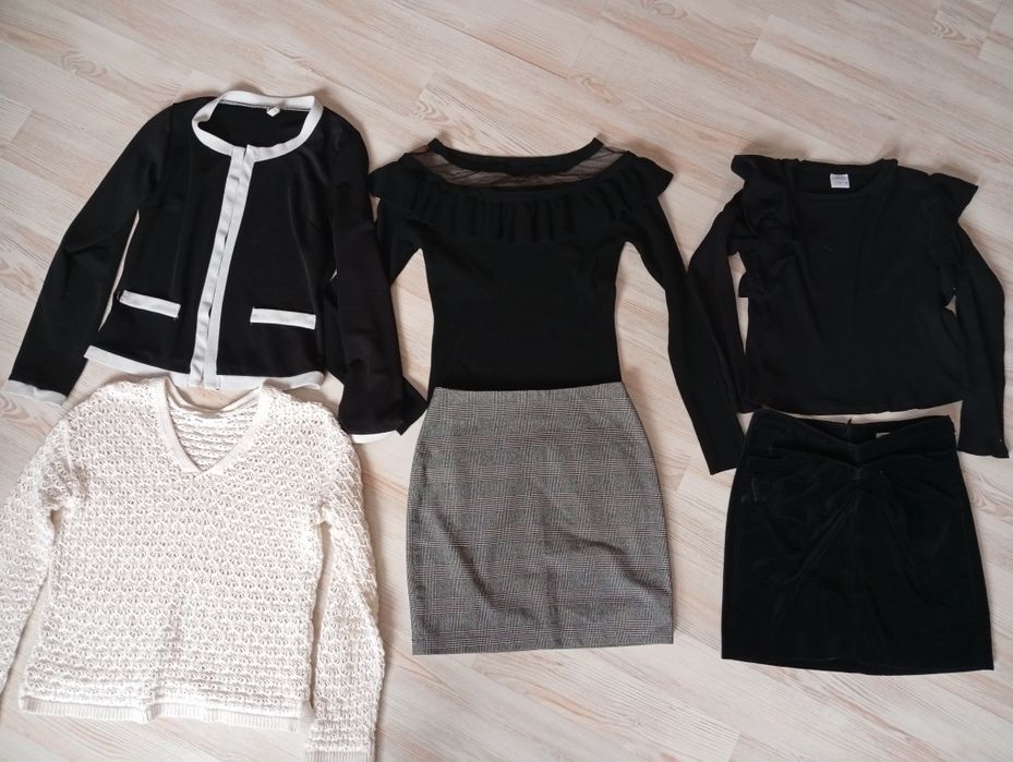 Жіночі речі спідниця Zara,H&M сукня,піджак під Шанель,джинси плаття