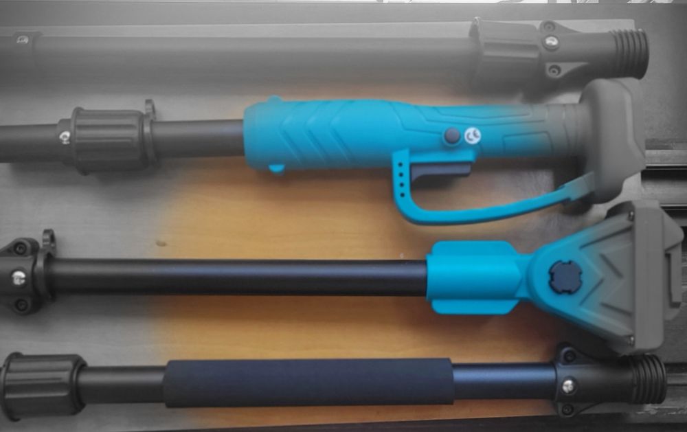 Vendo extensora de 2m  podador elétrico sem fio  de alumínio  novo