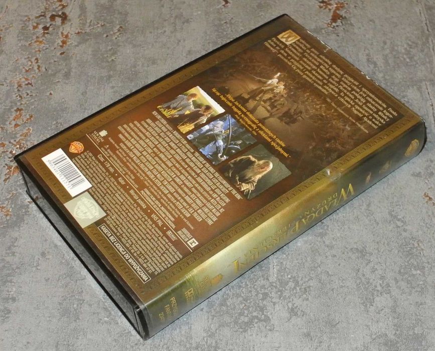 Kaseta VHS - Władca Pierścieni - Drużyna Pierścienia