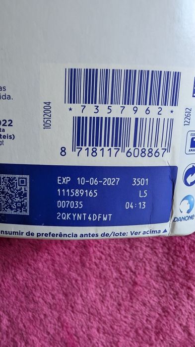 2 latas de fórmula infantil aptamil AO AC