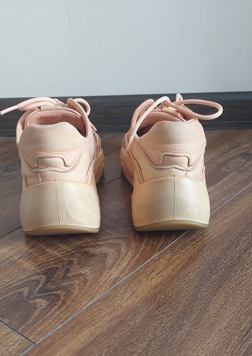 Жіночі шкіряні кросівки ecco chunky sneaker кроссовки женские кожание