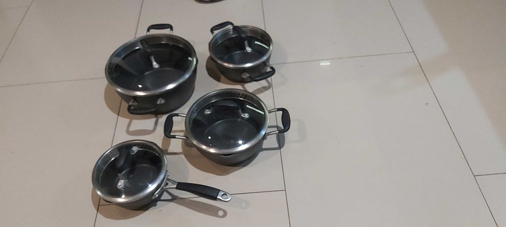 Zestaw garnków Go cook. Do wszystkich rodzajów kuchni.