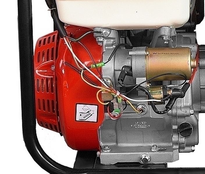 Бензинова мотопомпа 16KM / 4' / 2500 л/хв. / KRAFTWELE WP-40