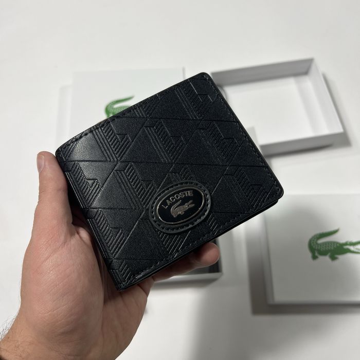Гаманець Lacoste monogram кошелек лакост монограма кошелек с монетнице