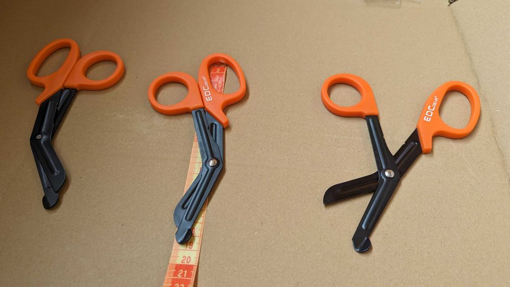 Ножиці для аптечки EDC 18.3 см атравматичні медичні ножницы