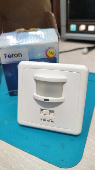 Feron выключатель с датчиком движения + звуковое выключение