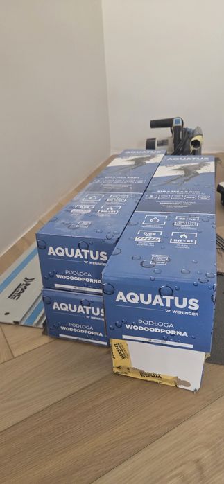 Panele winylowe Aquatus SPC Weninger Dąb Pasadena jodełka 5m