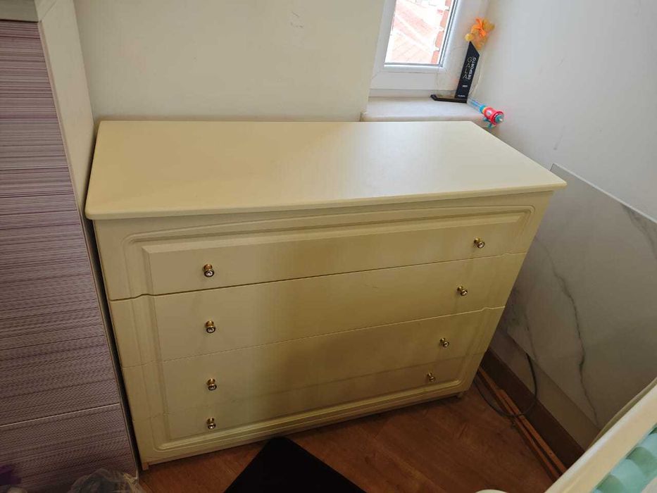 Cama bebe+cómoda/muda fraldas