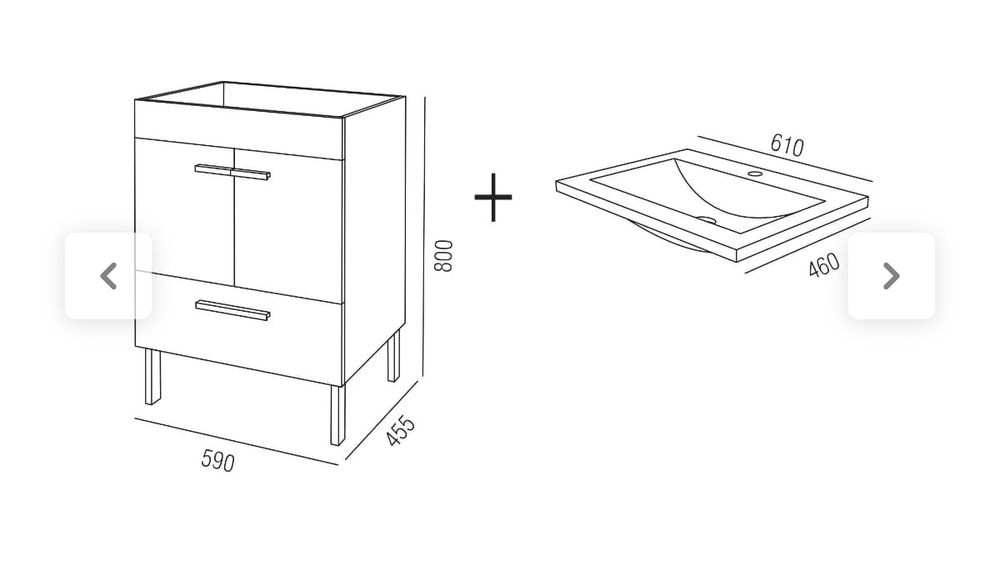 Movel casa de banho novo