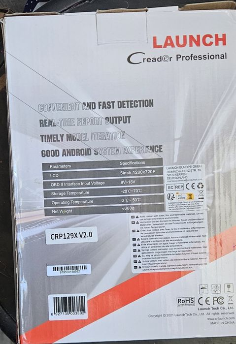 Diagnoskop Launch CRP129X