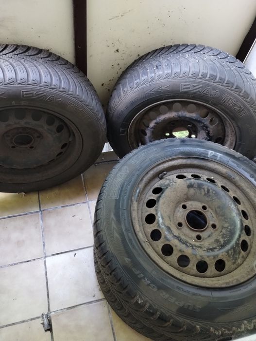 Felgi stalowe 15” 5x110 Opel Astra Vectra Zafira + opony zimowe