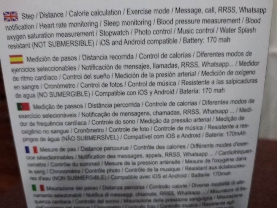 Relógio novo em caixa