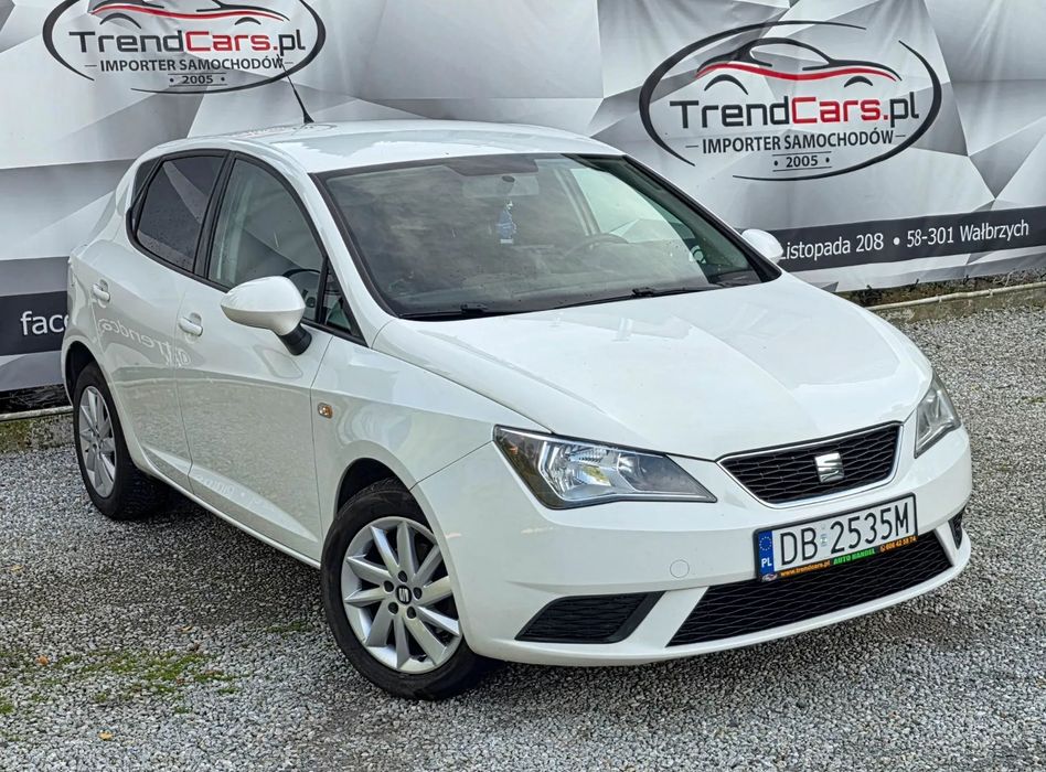 Seat Ibiza 1.4 86 KM Navi bezwypadkowa Gwarancja zarejestrowana