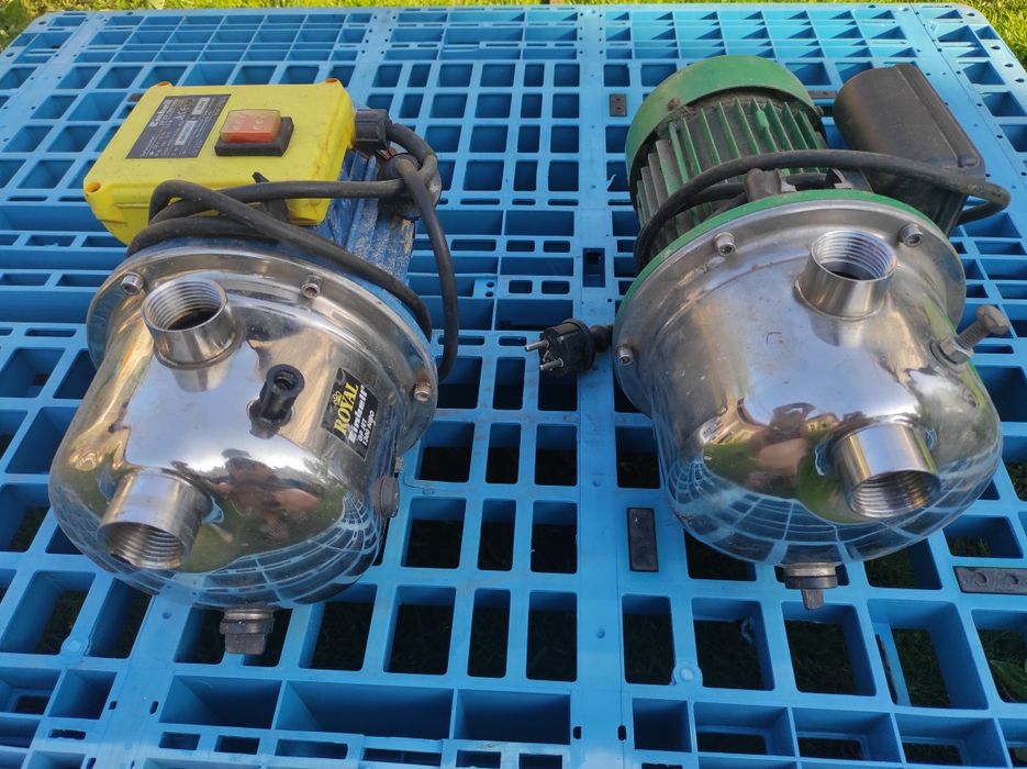 Dwie pompy do wody ogrodowe