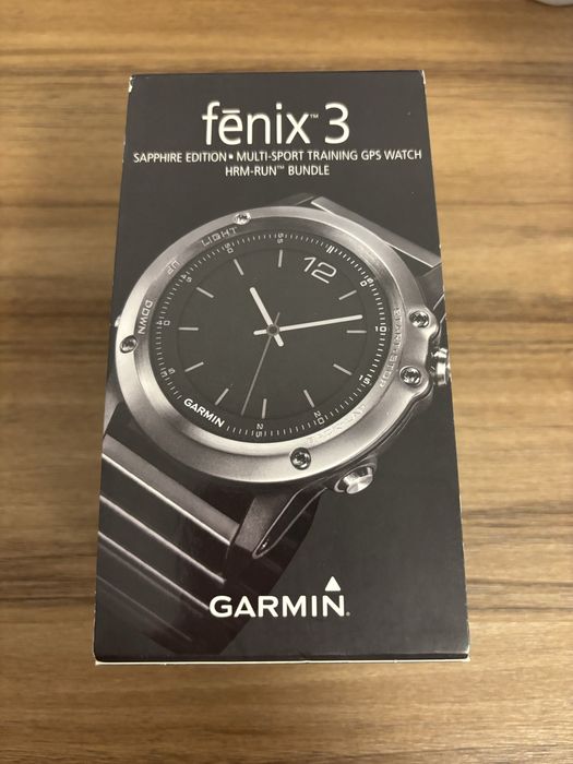 Relógio Garmin Fénix 3 Sapphire edition