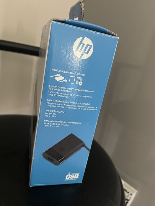 Carregador de marca HP