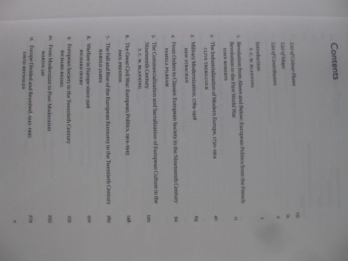 The Oxford Illustrated History of Modern Europe