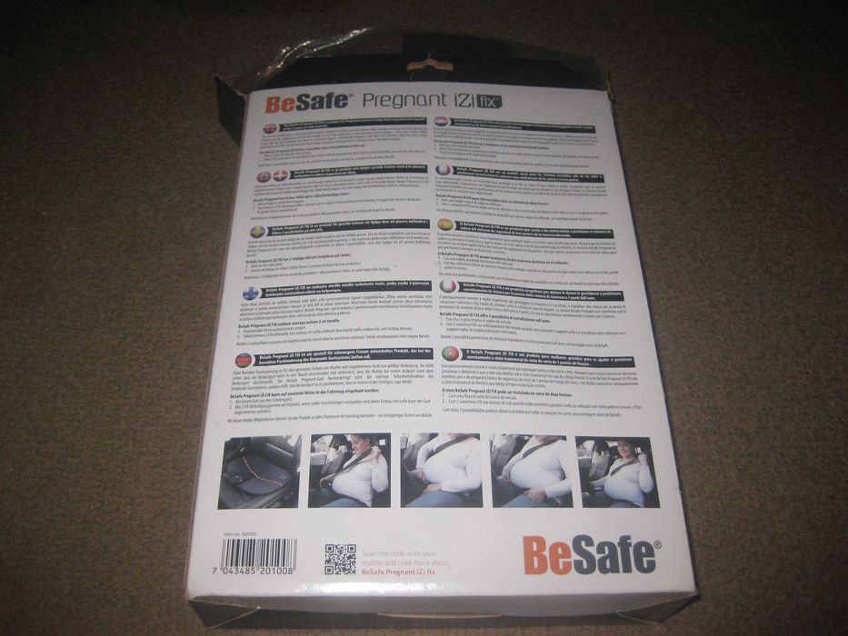 Cinto de Segurança para Grávidas “Besafe Pregnant Izi Fix" Novo!