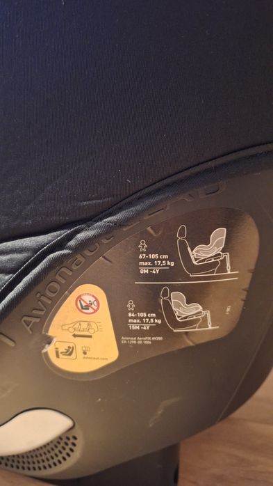 Fotelik avionaut aerofix isofix