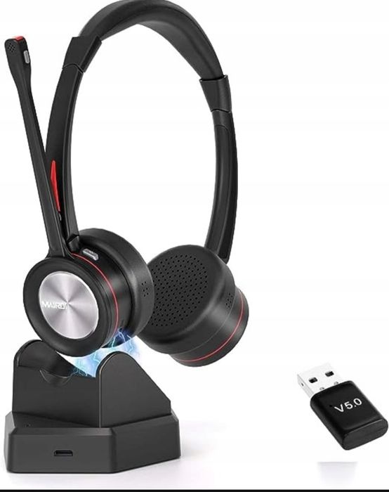 Słuchawki bezprzewodowe nauszne Mairdi MRD-890DBT