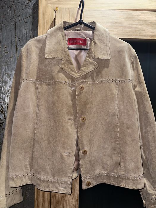 Куртка из натуральной замши