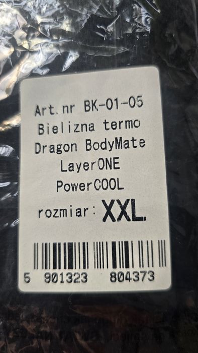 Bielizna wędkarska Dragon.