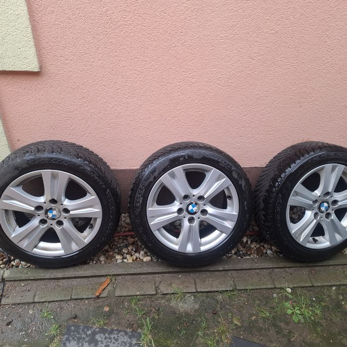 opony zimowe z felgami bmw
