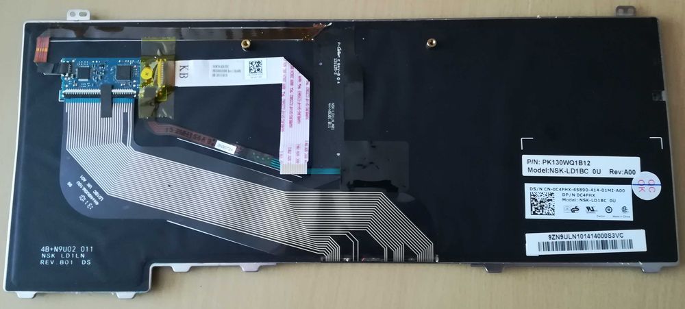 Dell Latitude E5440 Keyboard – Portuguese64284520606978121