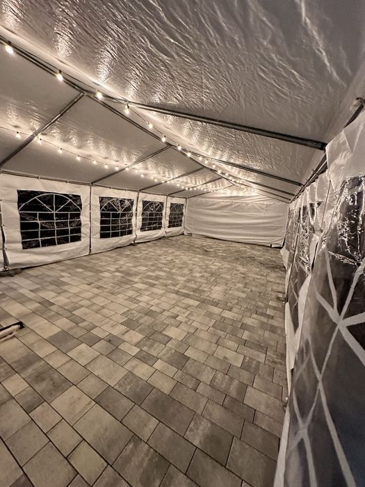 Wynajem namiotów imprezowych  4x4 4x8 4x12 5x10 10x10 Targi Wynajem