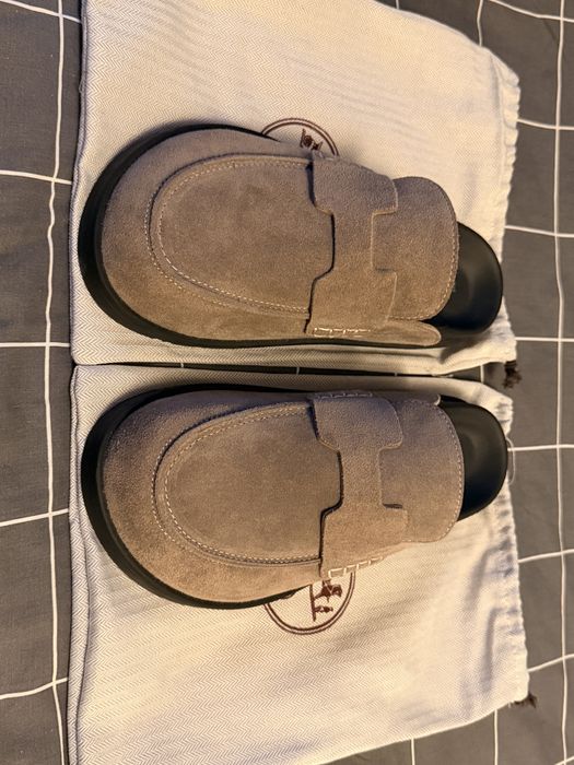 Klapki Hermes Mule