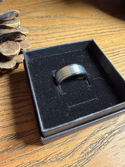 Męski Sygnet Spinner Srebrny | Gadżet na odstresowanie