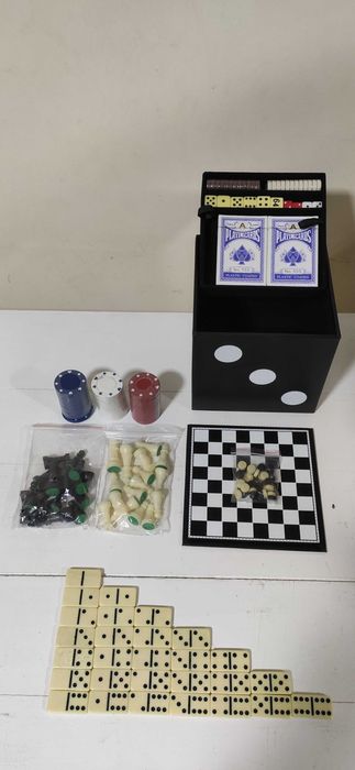 Conjunto Jogos Mesa Tradicionais