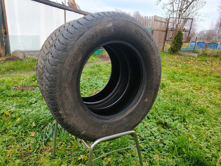 4x Opony zimowe używane jeden sezon