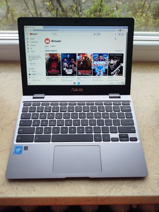 Нетбук ChromeBook Asus 12" батарея 6+ годин