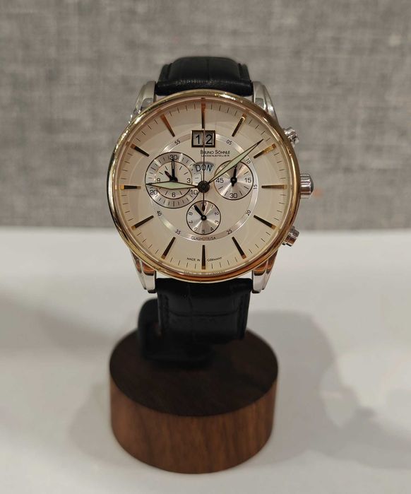Чоловічий годинник Bruno Sohnle 17.13084.241 Sapphire Germany 40mm 100