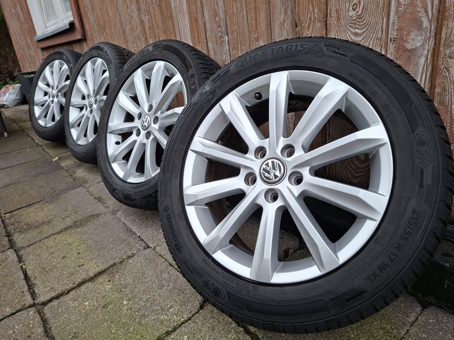 Oryginalne Koła Całoroczne Volkswagen Passat B8 17"  5x112