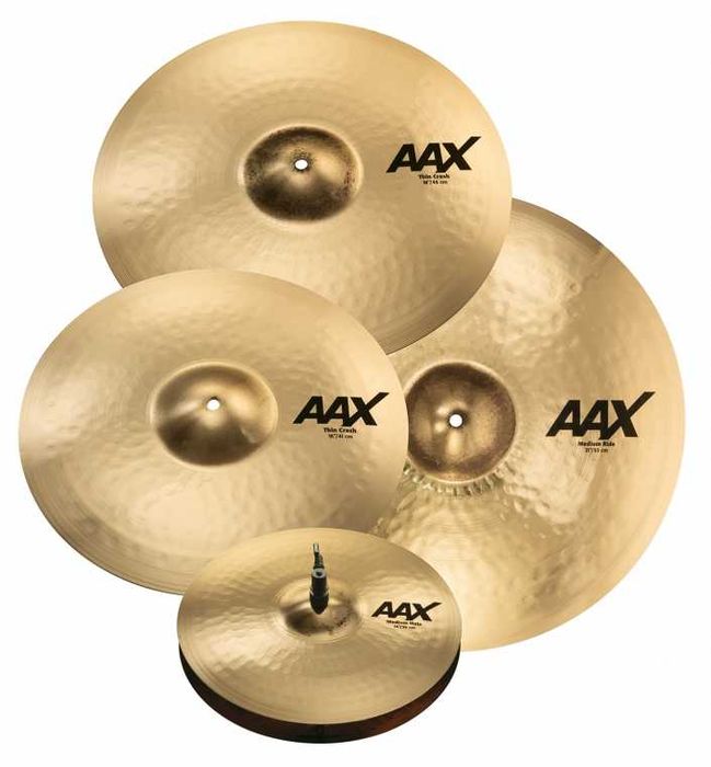 SABIAN AAX 25005 Promo Set 14/16/18/21 zestaw talerzy perkusyjnych