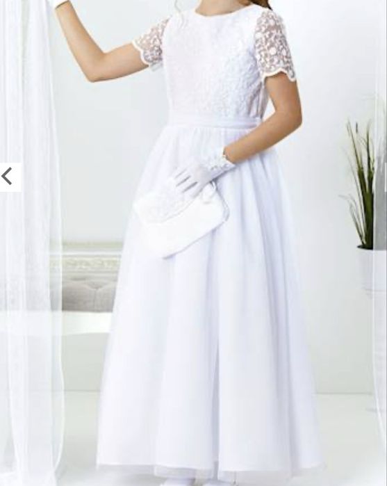 Sukienka Komunia model Nina/zestaw