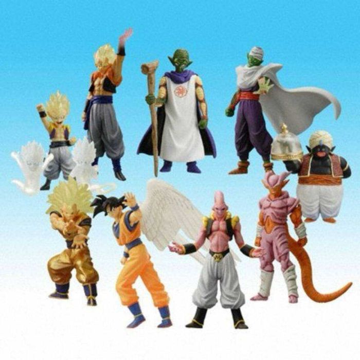 Dragon Ball Z Soul Of Hyper Figuration Part 8 novo/usado 9 color Pcs