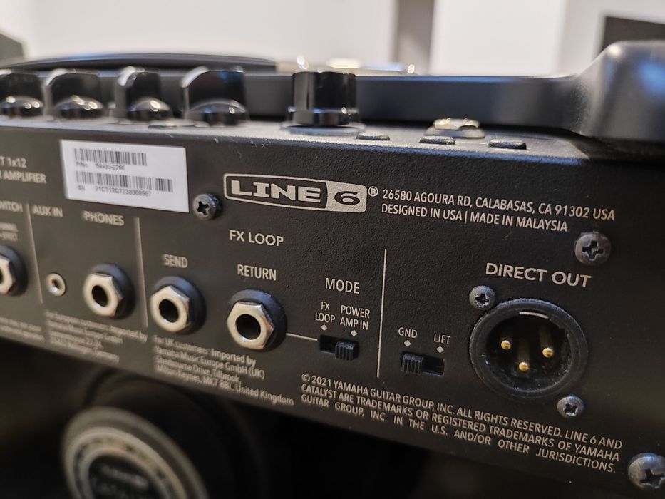 Amplificador Line 6 Catalyst 60 Combo Transístor 60W