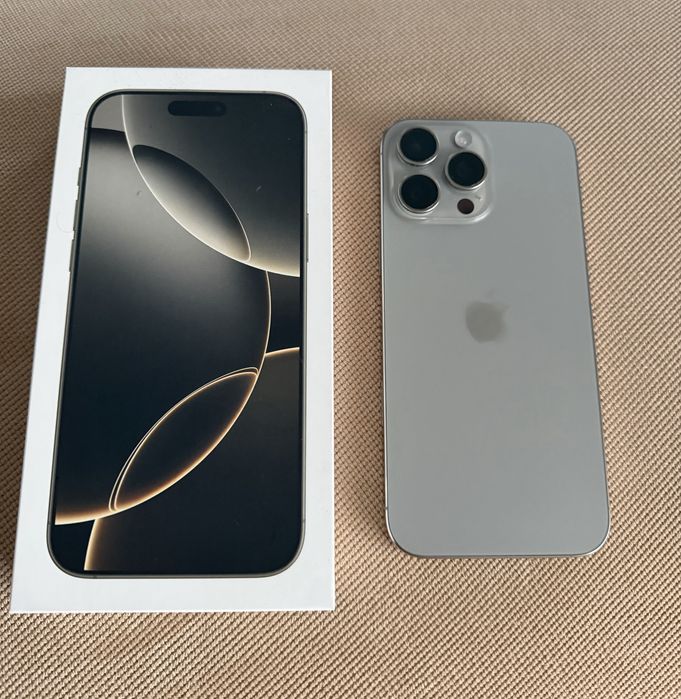 Iphone 16 pro max tytan naturalny 256gb