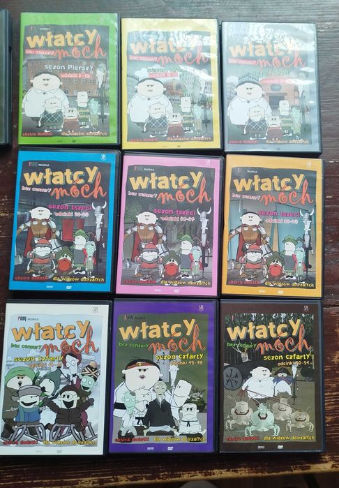 Płyty Włatcy Móch (sezony 1-4)