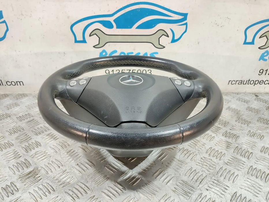 Volante Completo em Pele Multifunções Mercedes Benz SLK R171